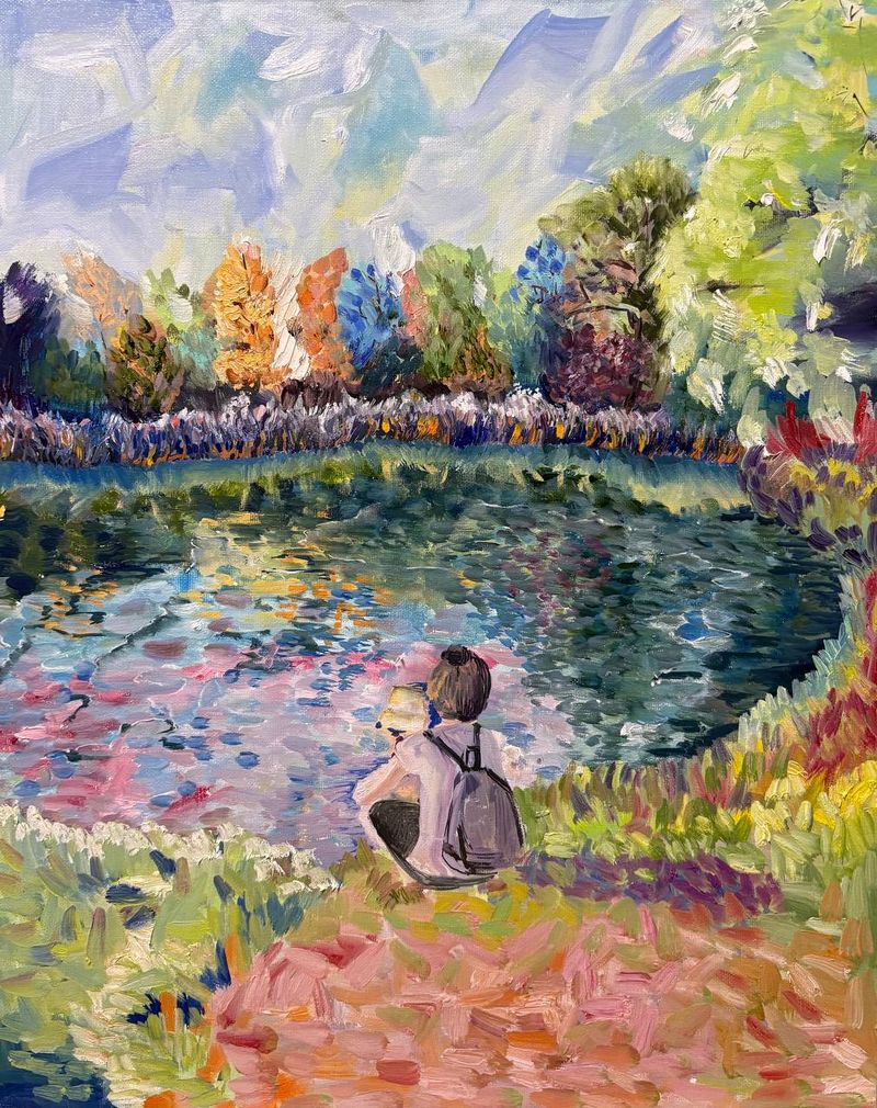 Anna TuzArt, Listening to the Lake