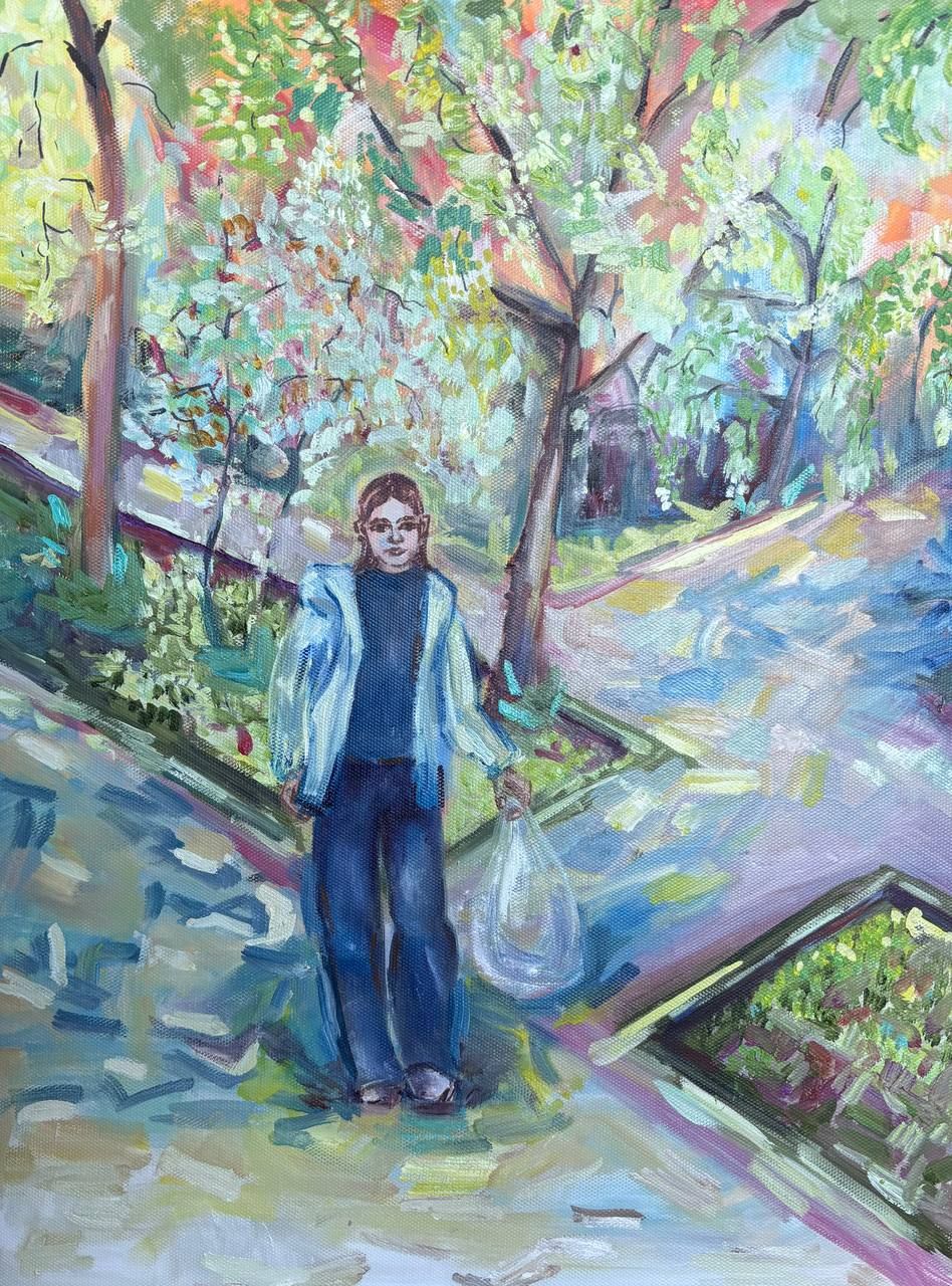 Anna TuzArt, Spring Courtyard