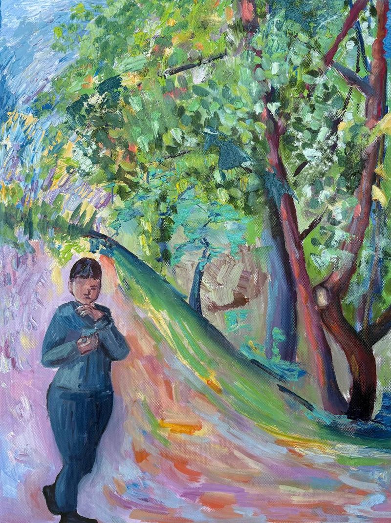 Anna TuzArt, Walking Through Summer Light
